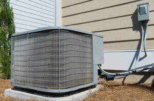 a picture of an ac system repaired in Cincinnati by the Jolly Team