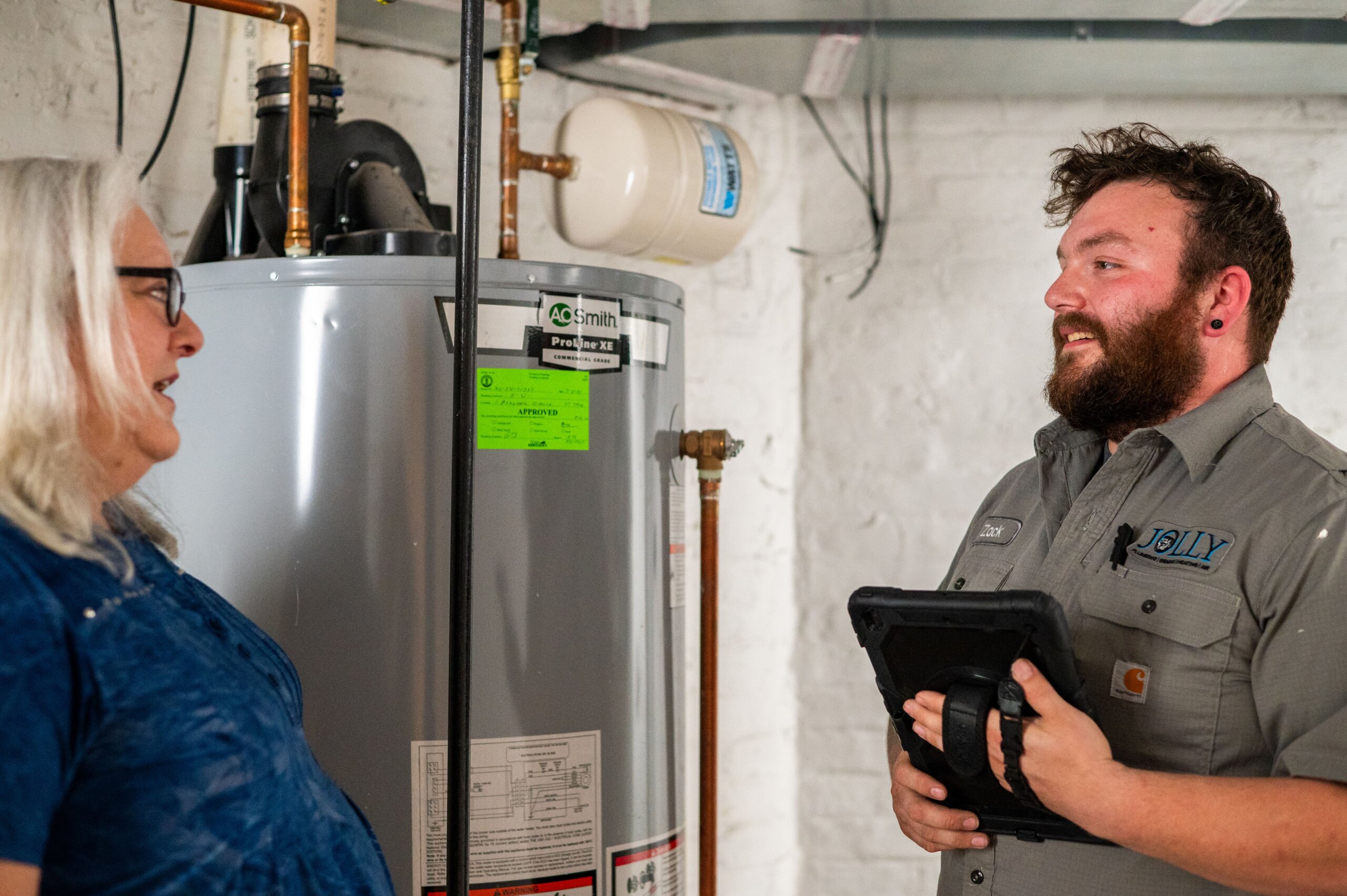 water heater replacement consultation
