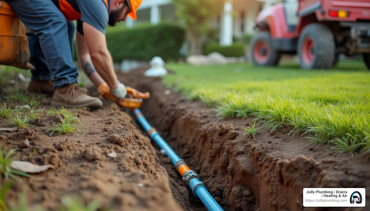 Water line installation cost