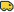 Could you confirm what this image shows? It appears to be a small yellow circle with a blue shape next to it.