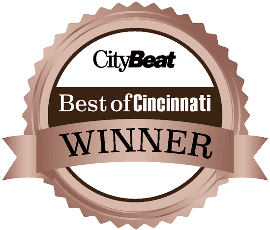 CityBeat Best of Cincinnati winner badge indicating award status